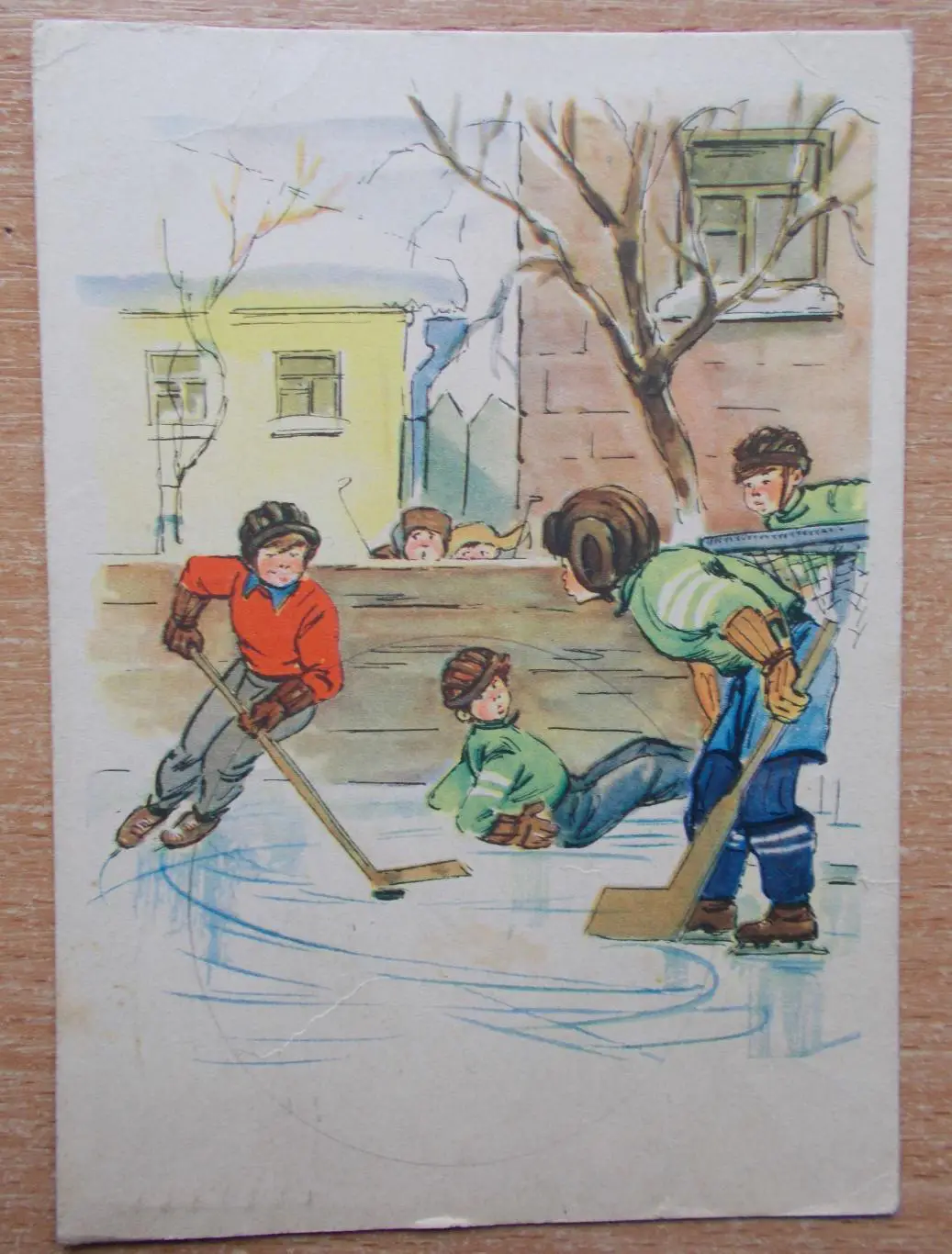 ХОККЕЙ. 1962 год, подписана