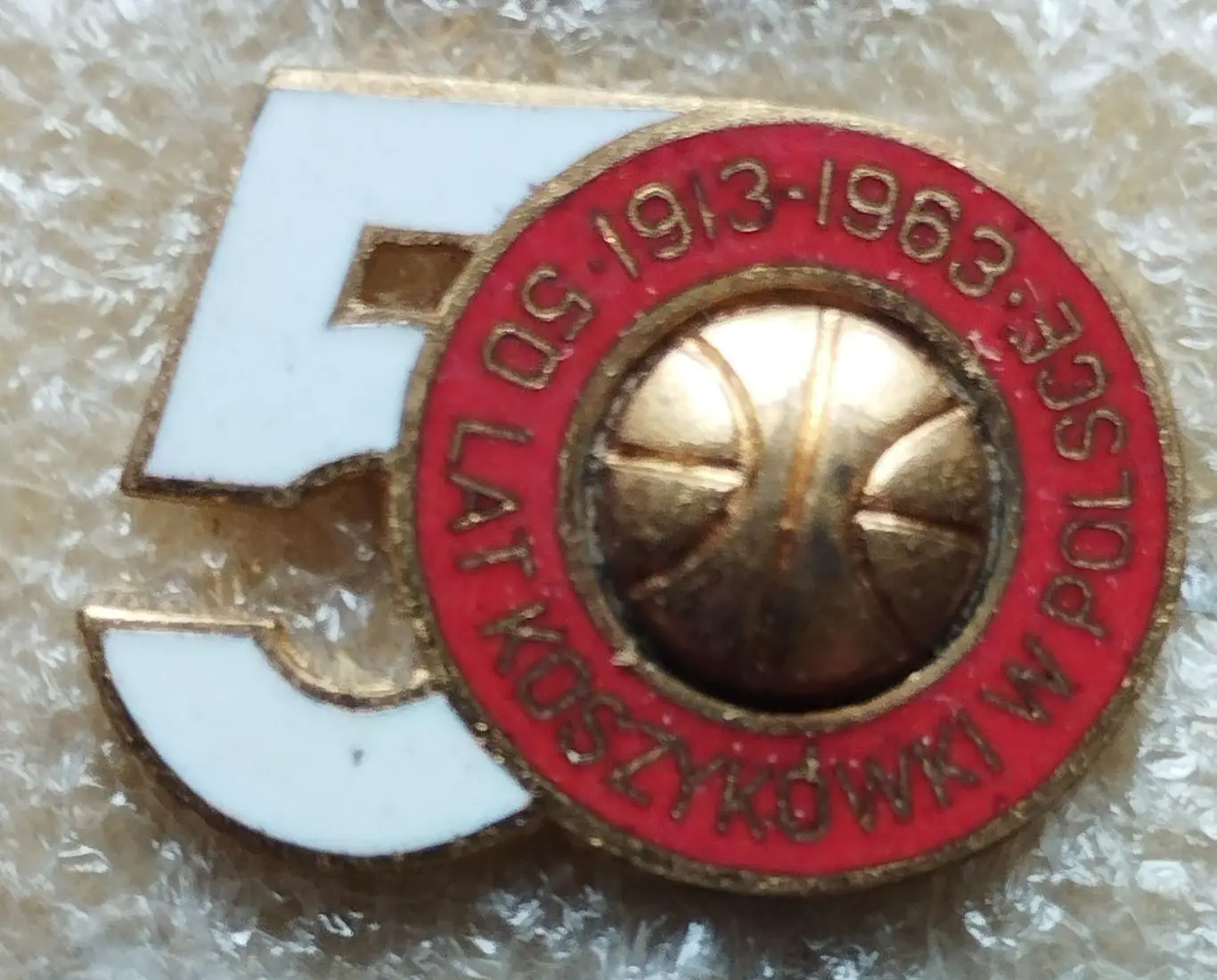 Баскетбол. 50 лет польскому баскетболу 1913-1963, официальный