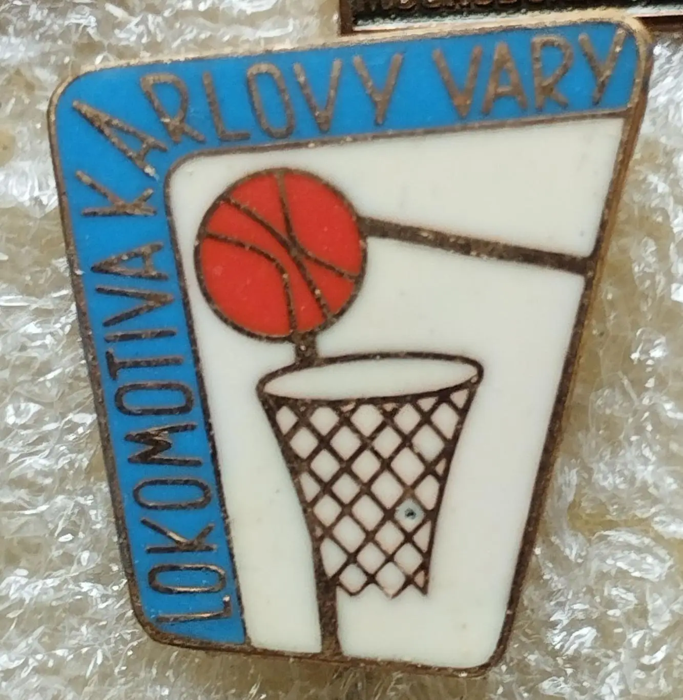 Баскетбол. Локомотив Карловы Вары, Чехословакия, официальный