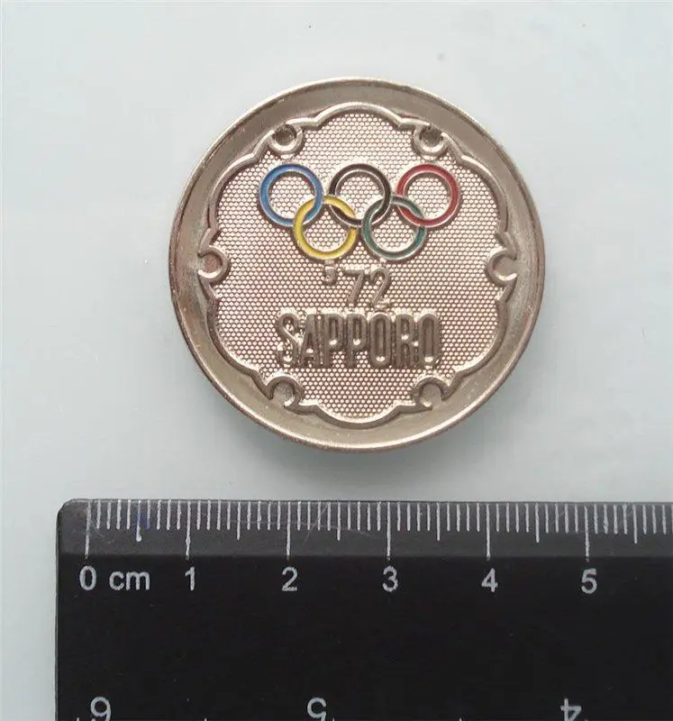 Олимпийские игры. Медаль Зимних ОИ 1972, Саппоро, Япония, сталь
