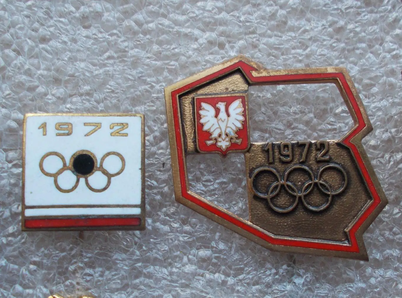 Олимпийские игры. Мюнхен, Германия, 1972 год, НОК Польши, слева