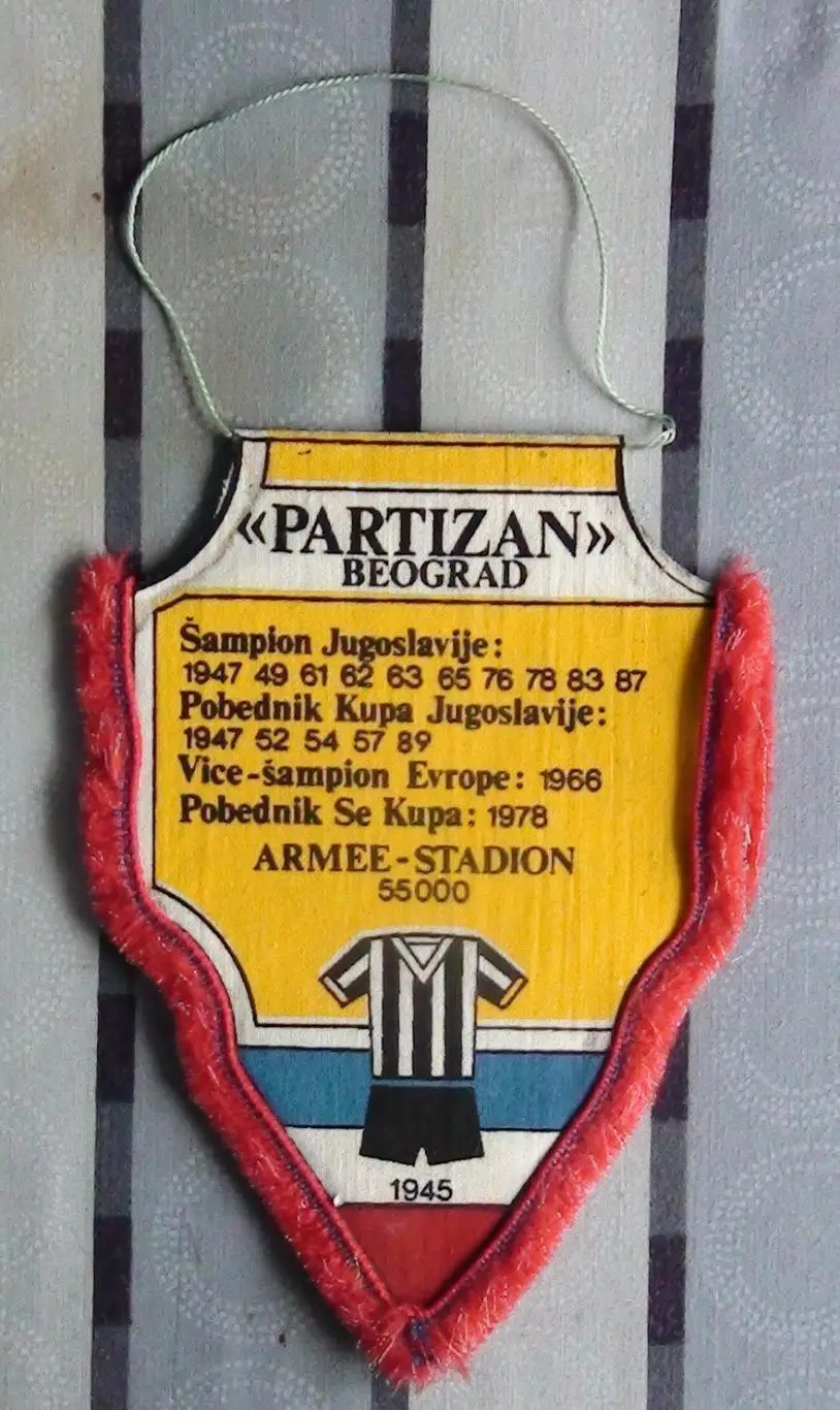Партизан Белград, Югославия (Сербия) 1