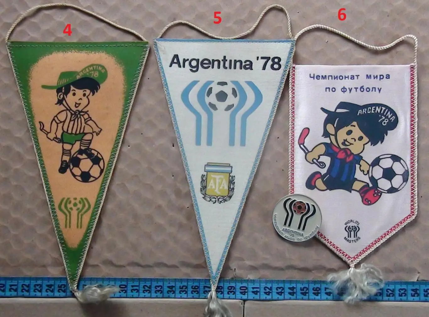 Вымпел Чемпионат мира 1978, Аргентина, вид 5