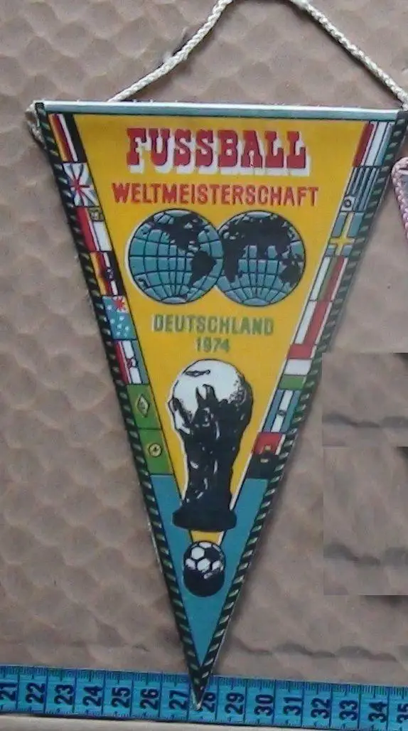 Вымпел Чемпионат мира 1974, Германия, вид 1