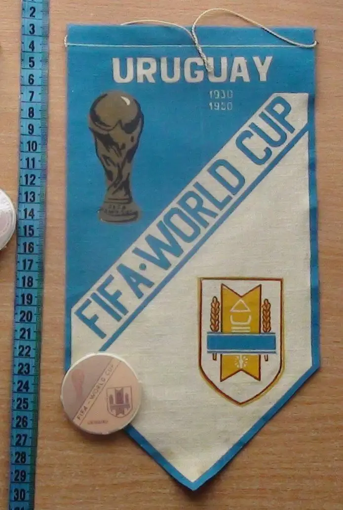Вымпел + знак Чемпионат мира, Уругвай