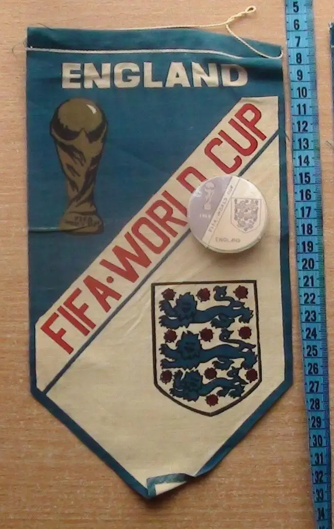 Вымпел + знак Чемпионат мира, Англия