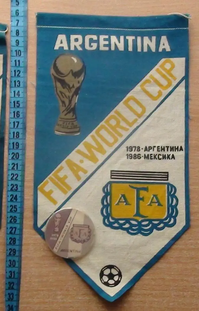 Вымпел + знак Чемпионат мира, Аргентина