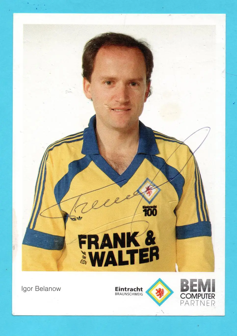 Игорь Беланов, Айнтрахт Брауншвейг, Германия, 9х15 см