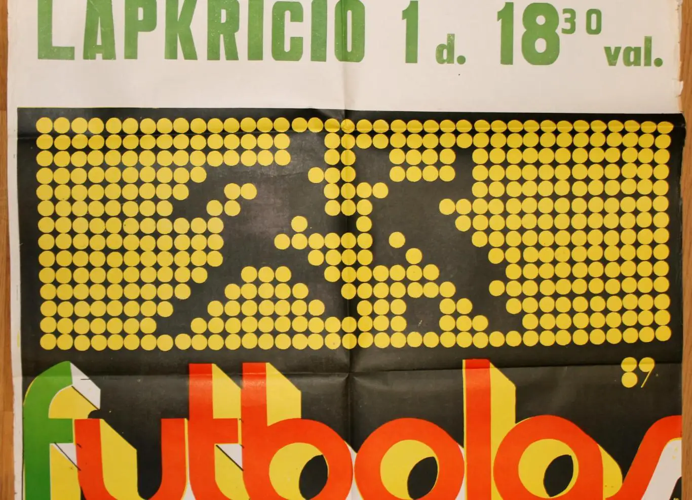 Афиша. Жальгирис Вильнюс - Црвена Звезда Белград, Югославия (Сербия) 1989 3