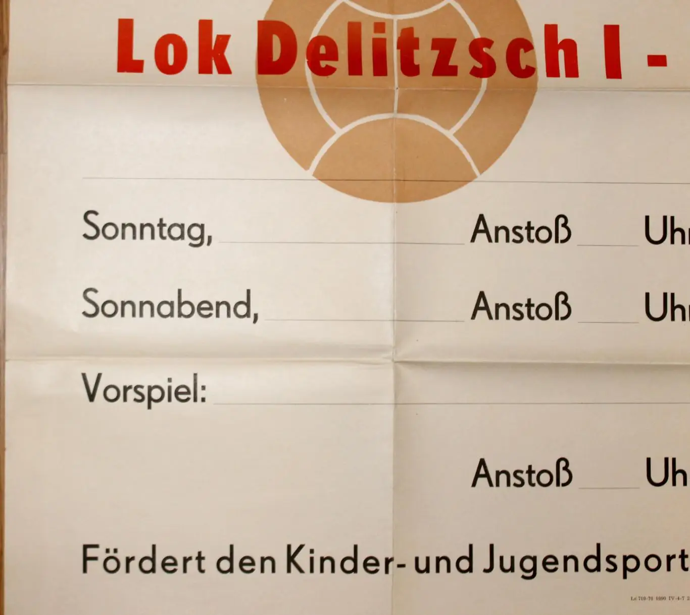 Афиша. ГДР, 1970 год 2