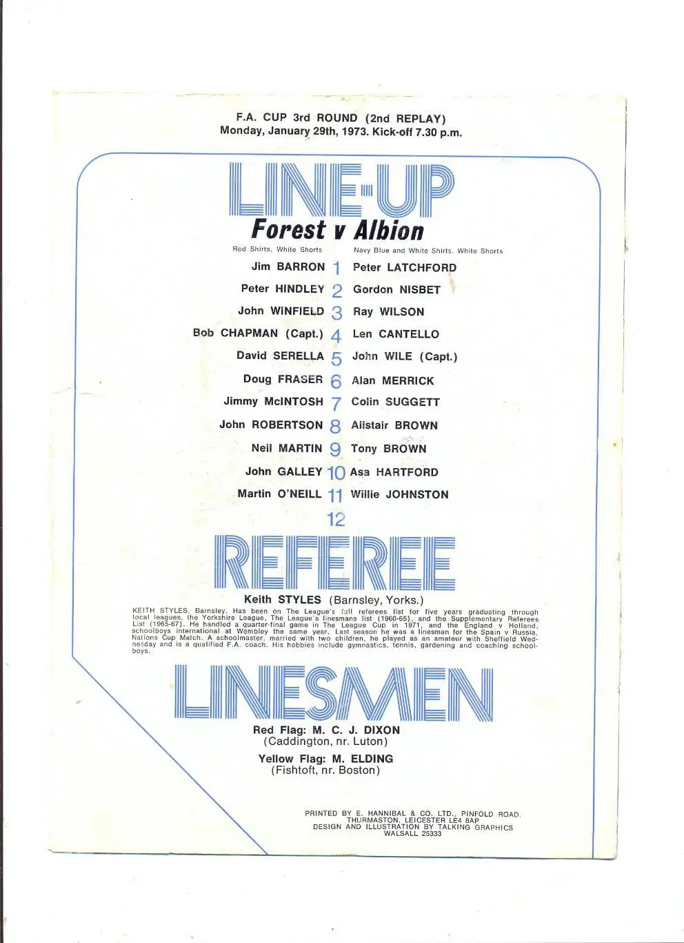 Чемпионат Англии 1973 Лестер Сити 1