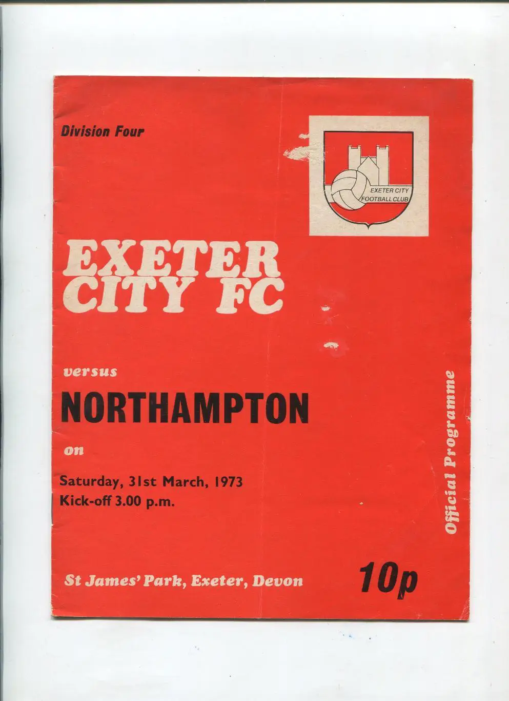 Чемпионат Англии 1973 Эксетер Сити