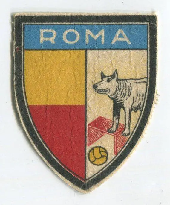 Нашивка. ФК Рома Рим, Италия, 1960-е гг.