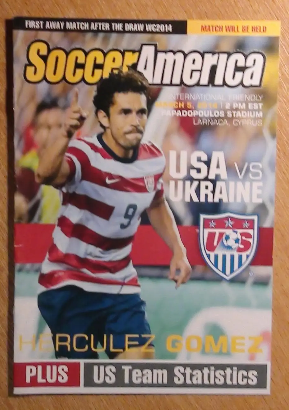 США - Украина 2014