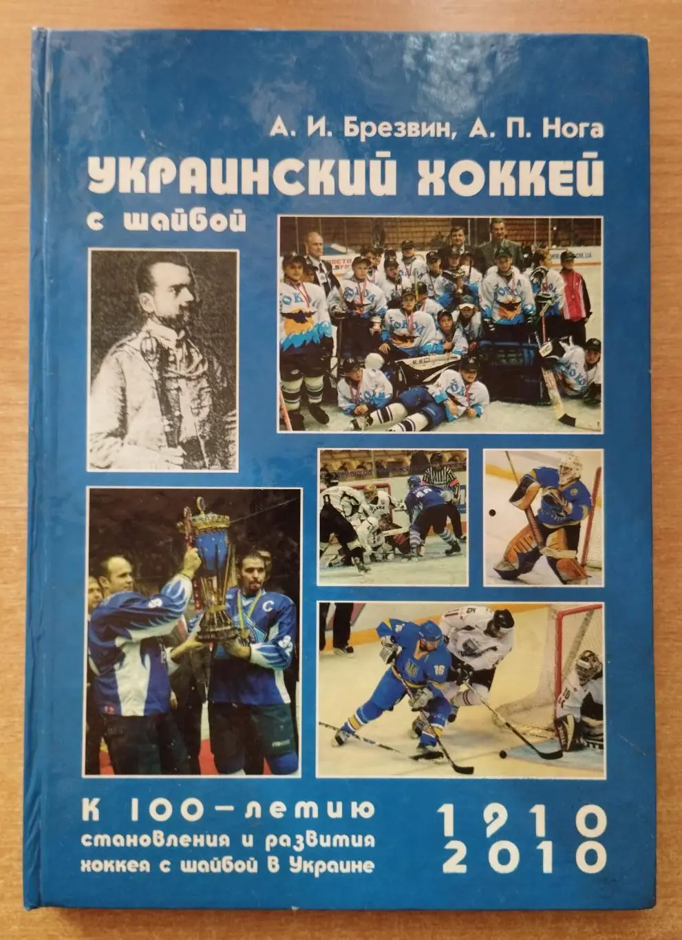 Бревзин, Нога «Украинский хоккей с шайбой 1910-2010» 2010 (русский язык)