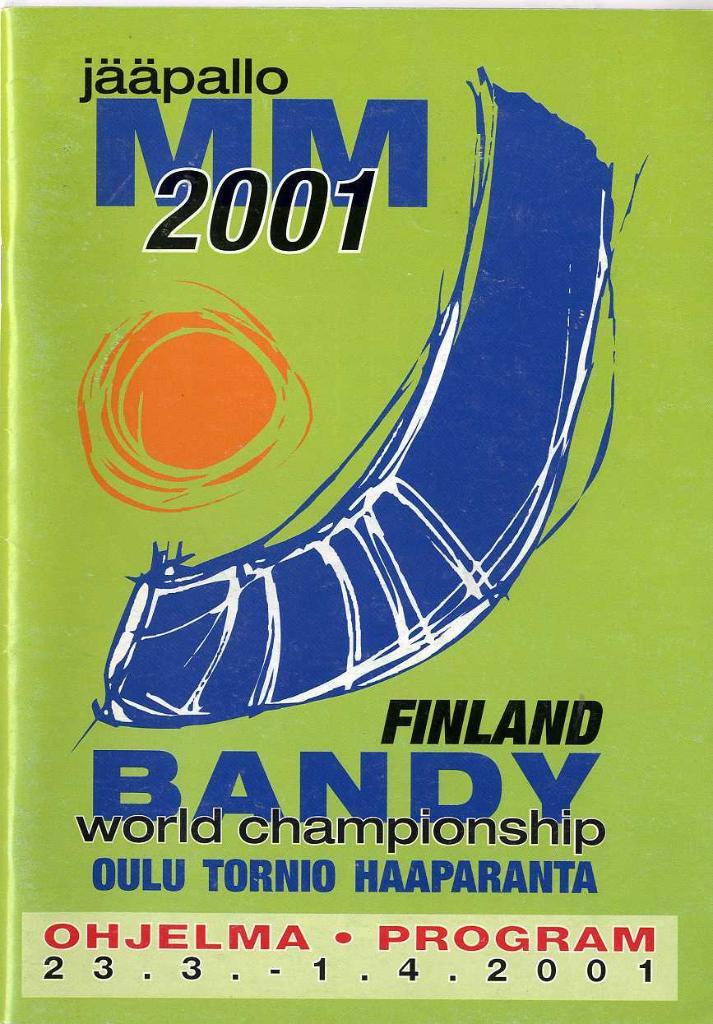 Чемпионат мира по хоккею с мячом. 23.03-01.04.2001 г.