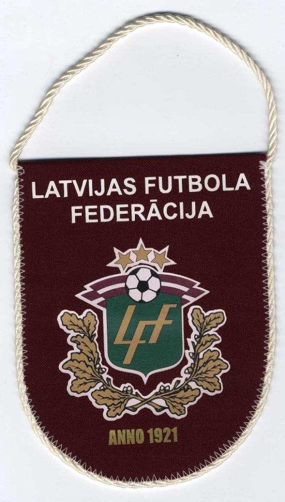Вымпел маленький Федерация футбола Латвии