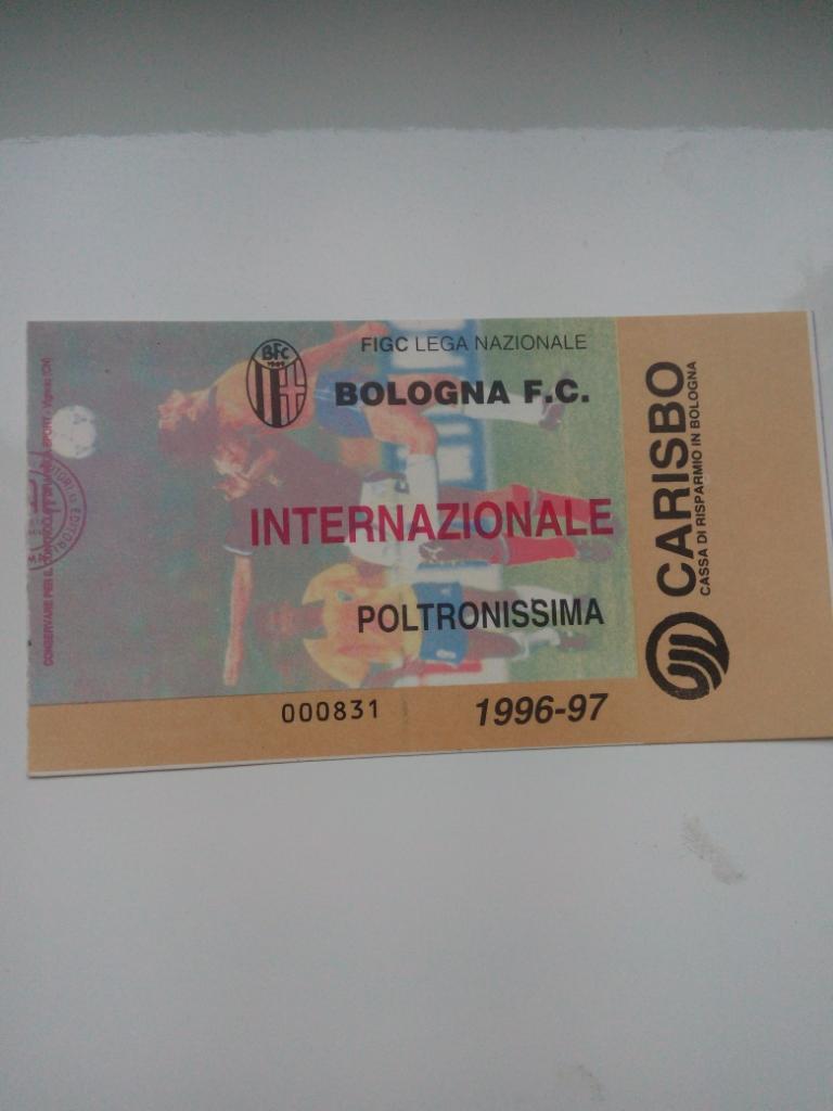 Bologna – Inter, Болонья - Интер 1997