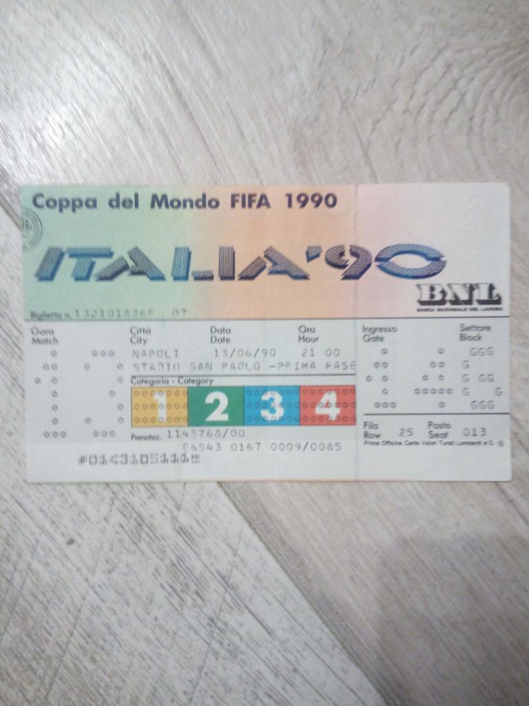 Аргентина - СССР, Argentina - USSR WC 1990