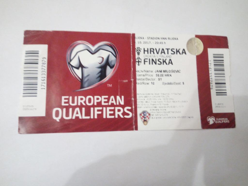 Хорватия - Финляндия, Croatia - Finland 2017