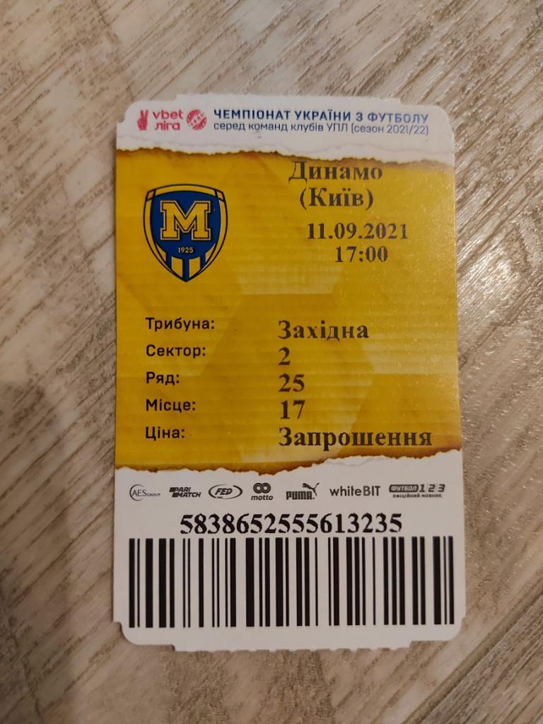 Металіст-1925 - Динамо Київ 2021