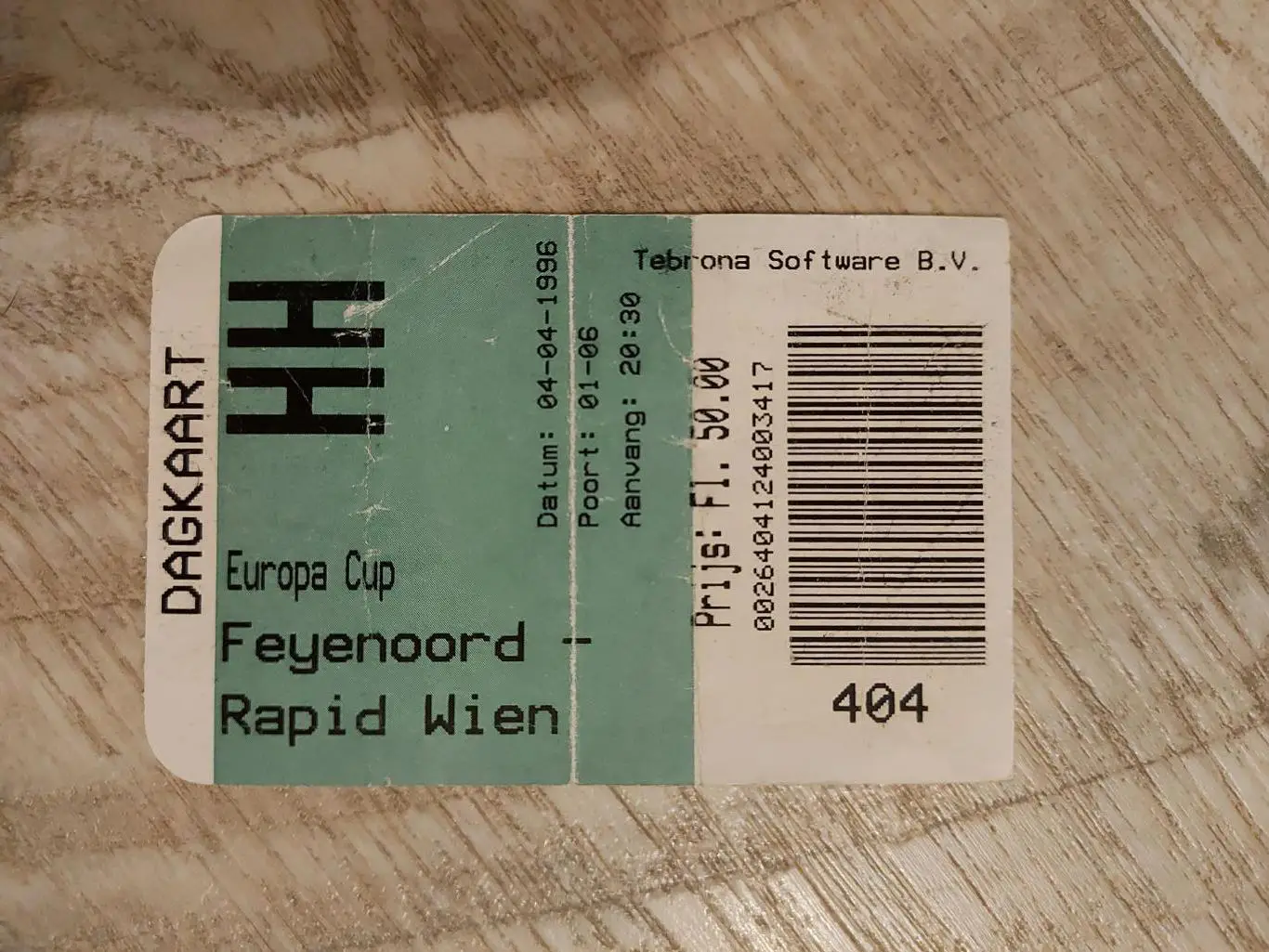 Фейеноорд - Рапид, Feyenoord - Rapid 1996