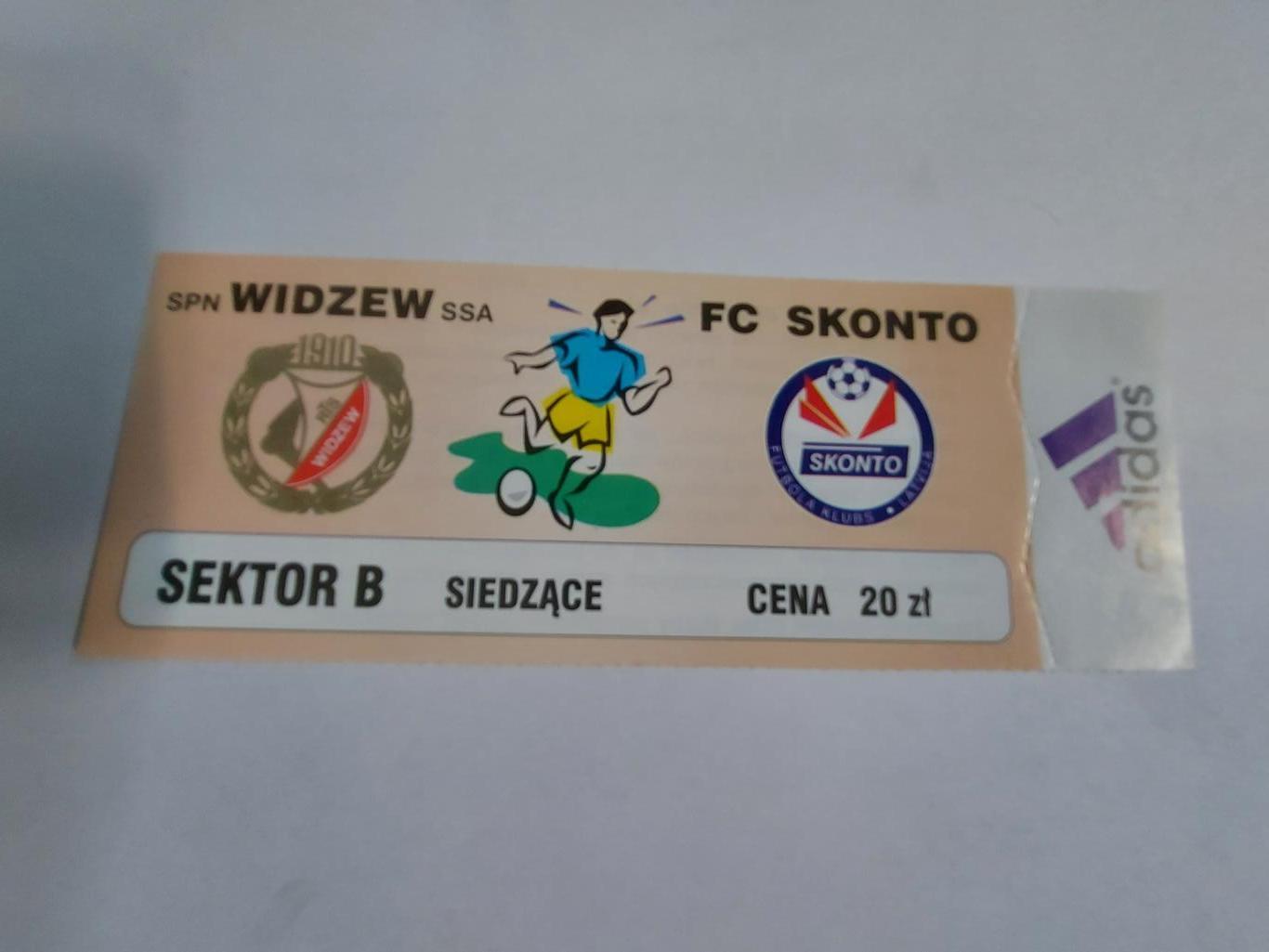 Видзев - Сконто, Widzew Lodz – Sconto 1999