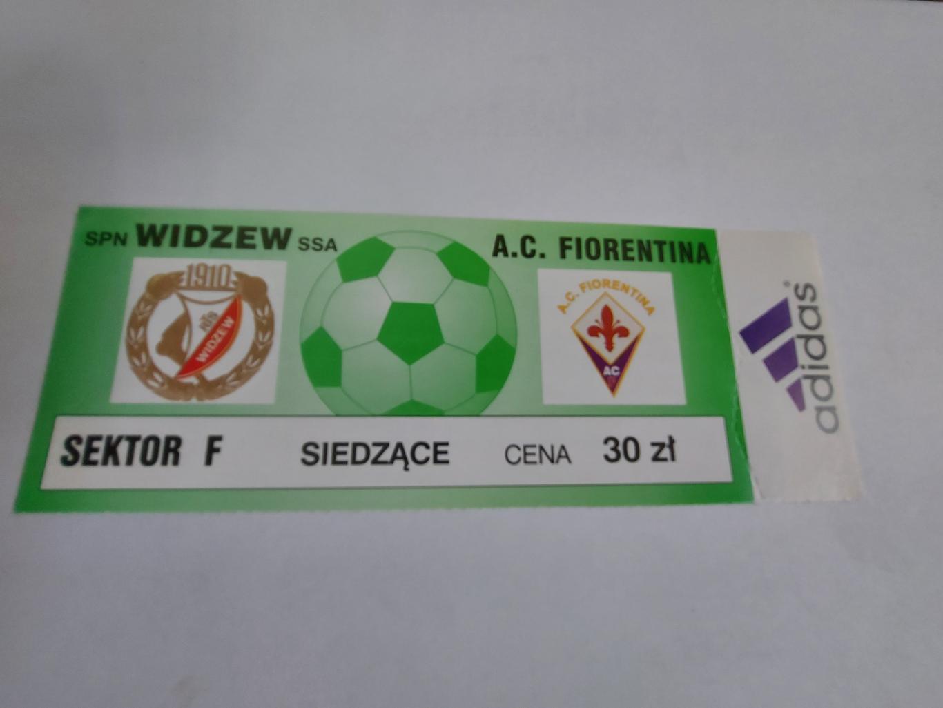 Видзев - Фиорентина, Widzew Lodz – Fiorentina 1999