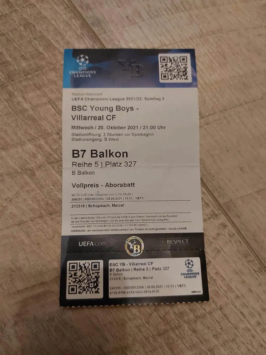 Янг Бойз - Вільярреал, Young Boys - Villarreal 2021