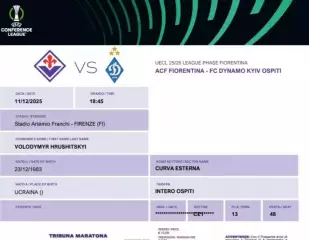 Фіорентина - Динамо Київ, Fiorentina - Dynamo Kyiv 2025