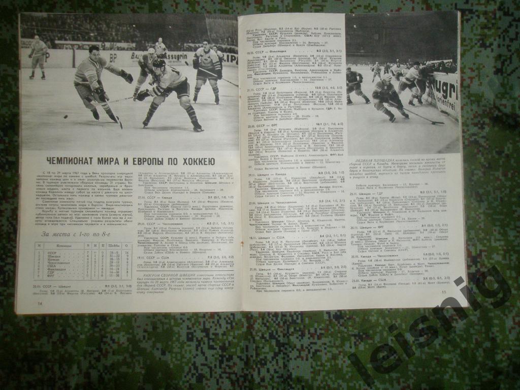 Хоккей. Великая Красная машина!+журнал ЧМ-1967. 3