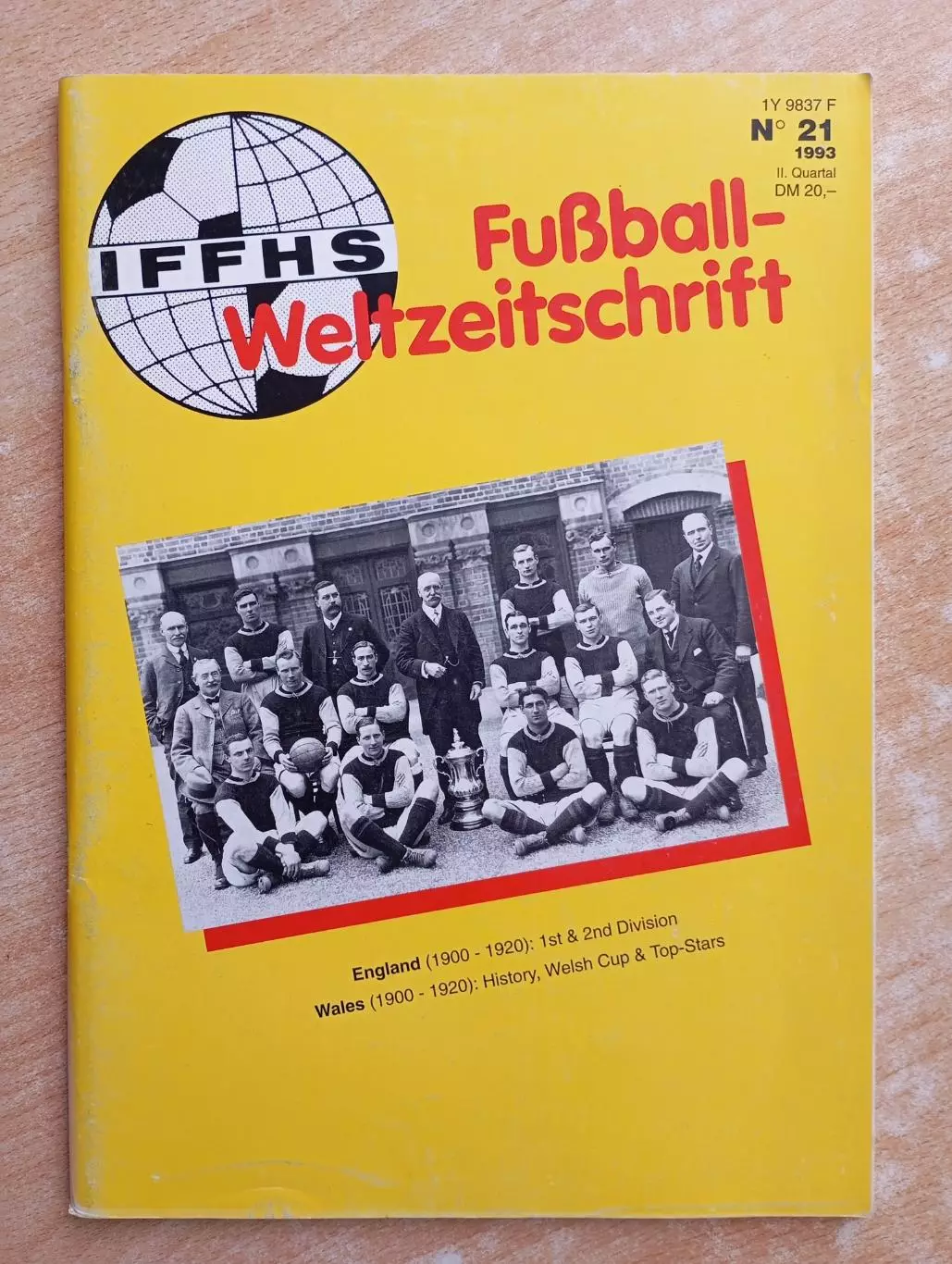 Fussball Weltzeitschrift (Libero) 21/1993