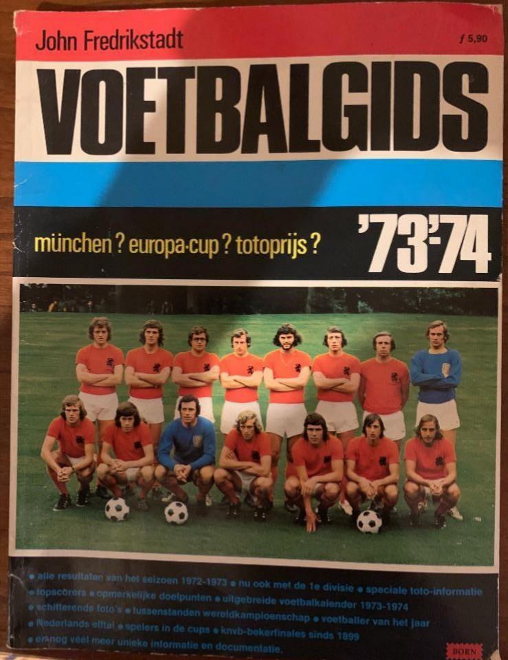 Футбольный гид Голландии 1973-74