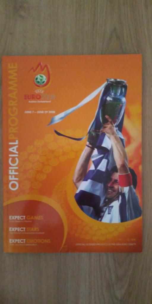 Чемпионат Европы 2008 (на английском языке)