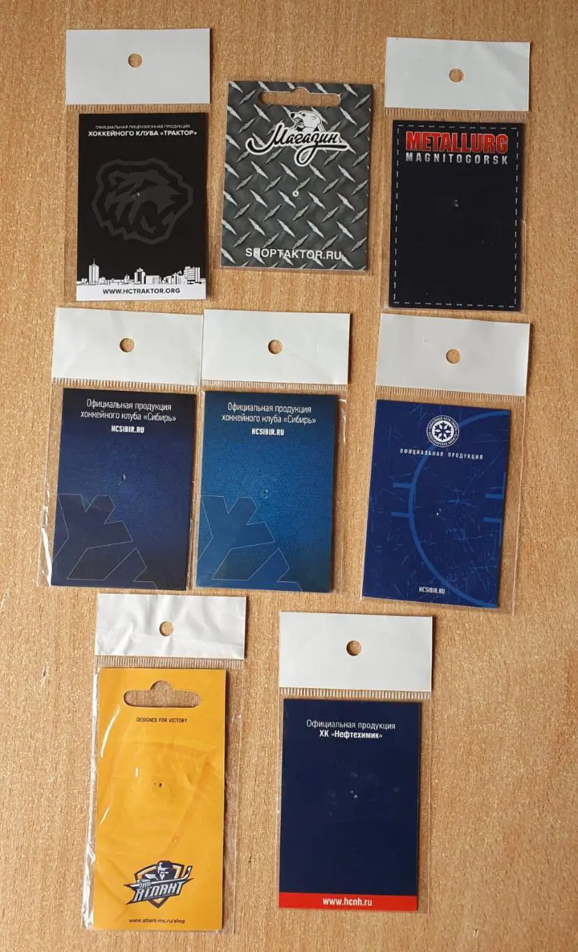 Упаковки от значков в ассортименте 1