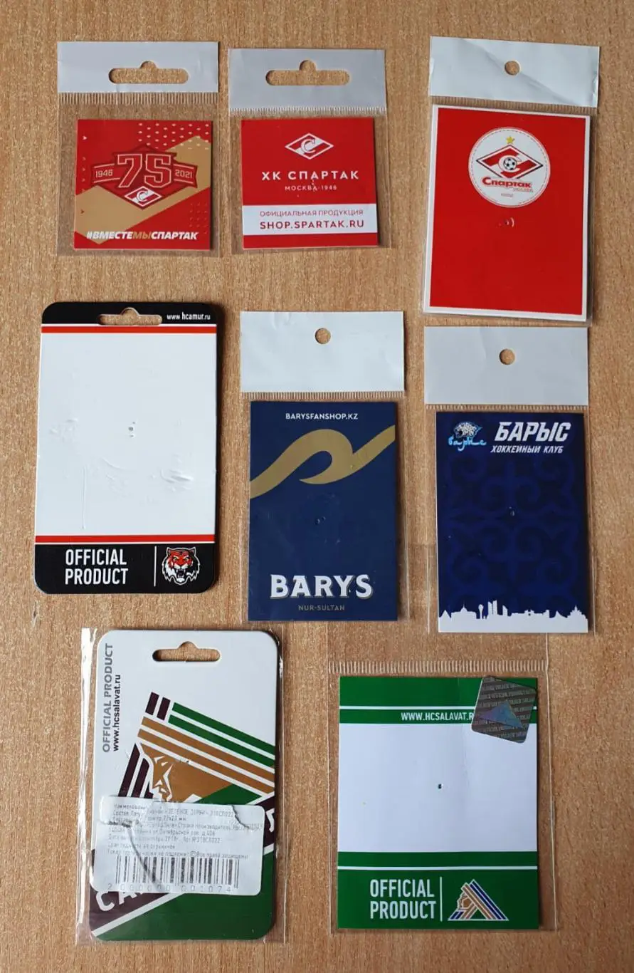 Упаковки от значков в ассортименте 3