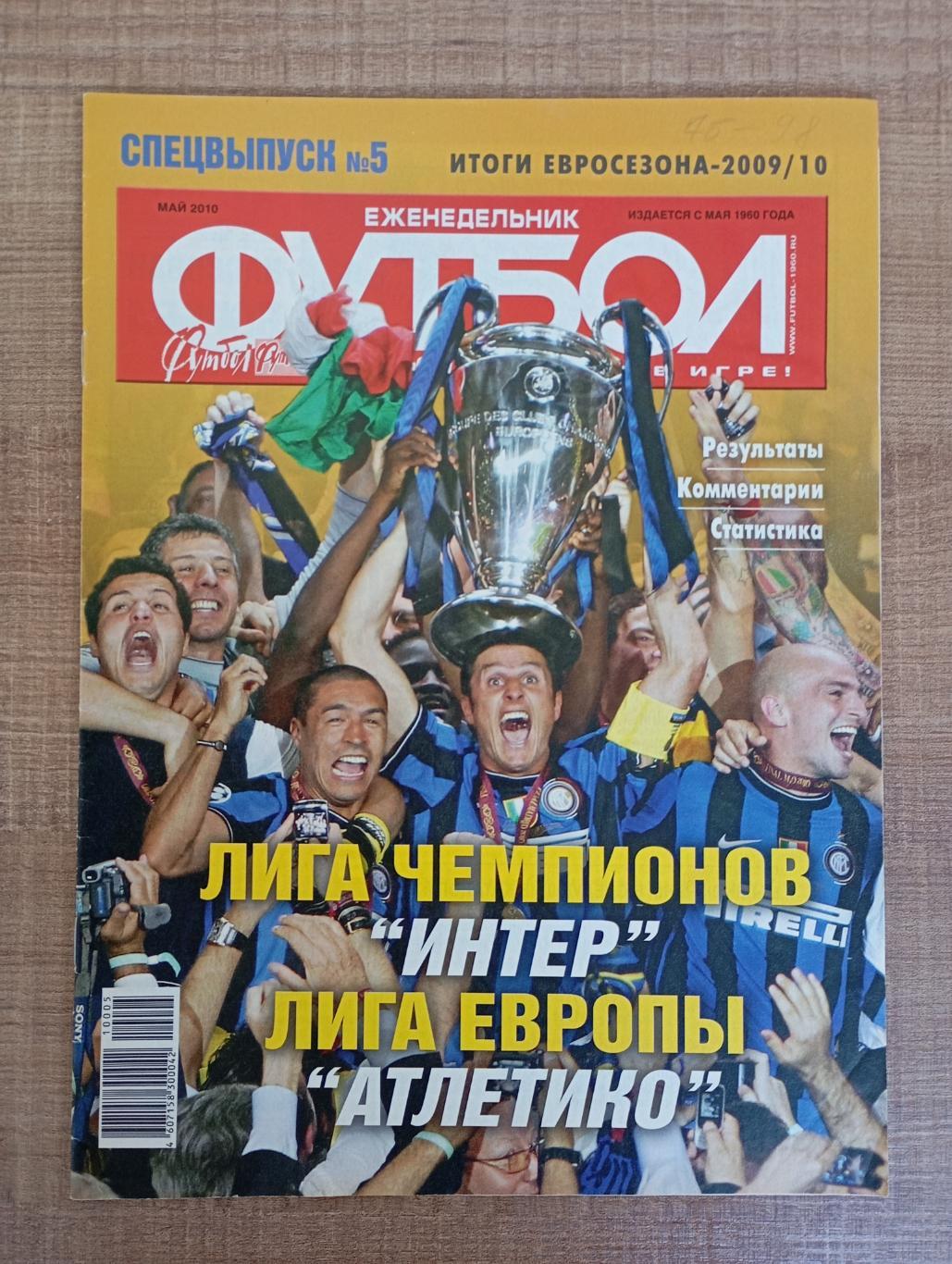 Итоги Евросезона 2009/10