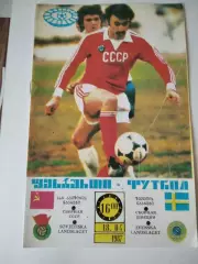 СССР сборная - Швеция сборная 18.04.1987