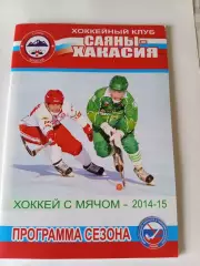 Абакан 2014/2015 хоккей с мячом