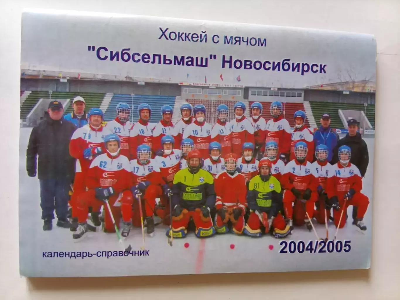 Сибсельмаш Новосибирск 2004/2005 хоккей с мячом