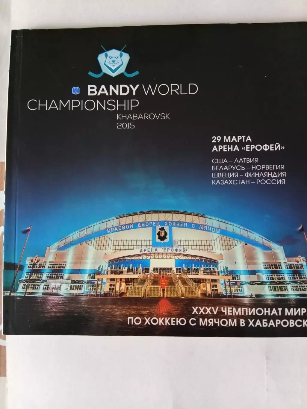 Хоккей с мячом. Чемпионат мира. Хабаровск 29.03.
