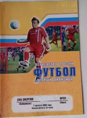 СКА-Энергия Хабаровск - Орел - 7.08.2004