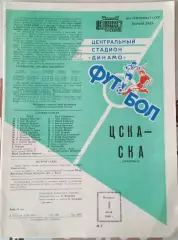 ЦСКА - СКА Хабаровск 1.07.1986