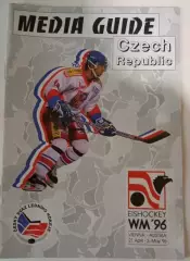 ЧМ 1996 Чехия календарь-справочник Хоккей