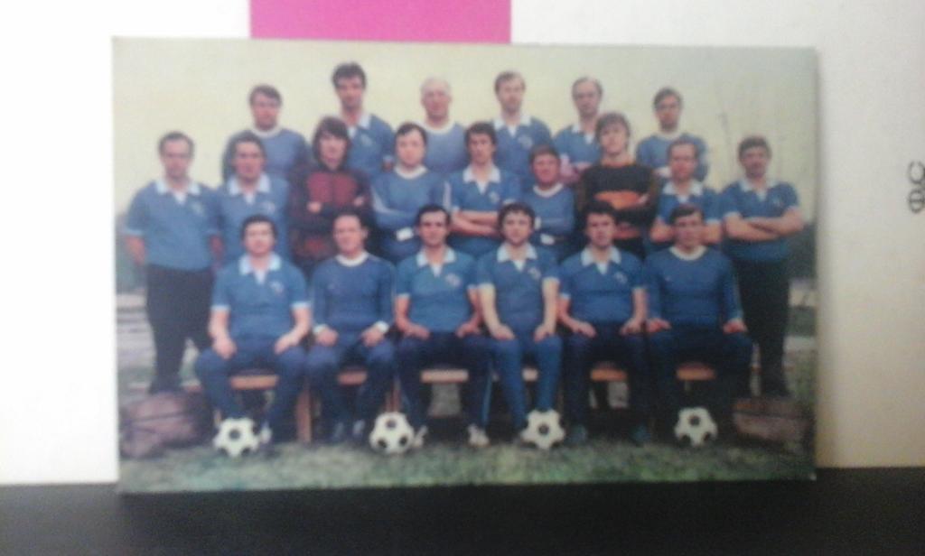 Календарик 1990 г. мужская команда ветераны ФК Динамо (Киев)