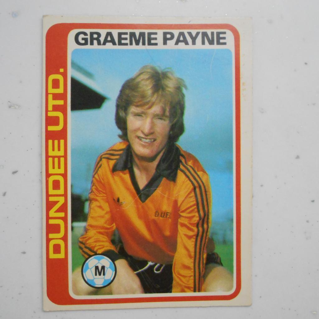 Dundee Грэм Пэйн (Graeme Payne) Шотландия Данди Юнайтед 1979