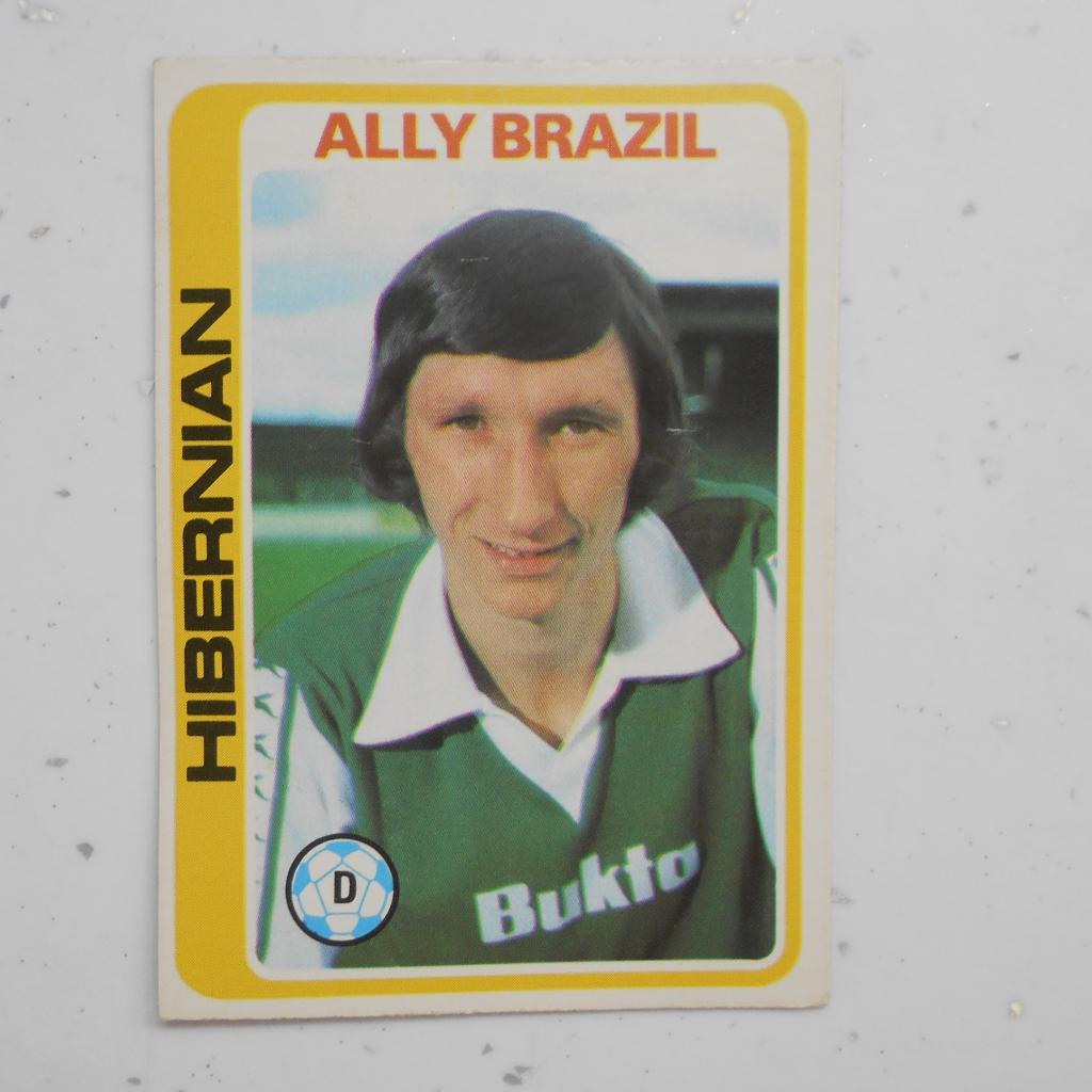 Hibernian Ally Brazil /Элли Брэзил Шотландия «Хиберниан» 1979