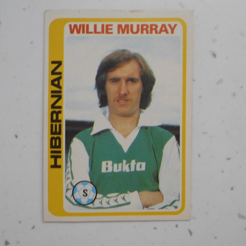 Hibernian Willie Murray/ Вилли Мюррей Шотландия «Хиберниан» 1979