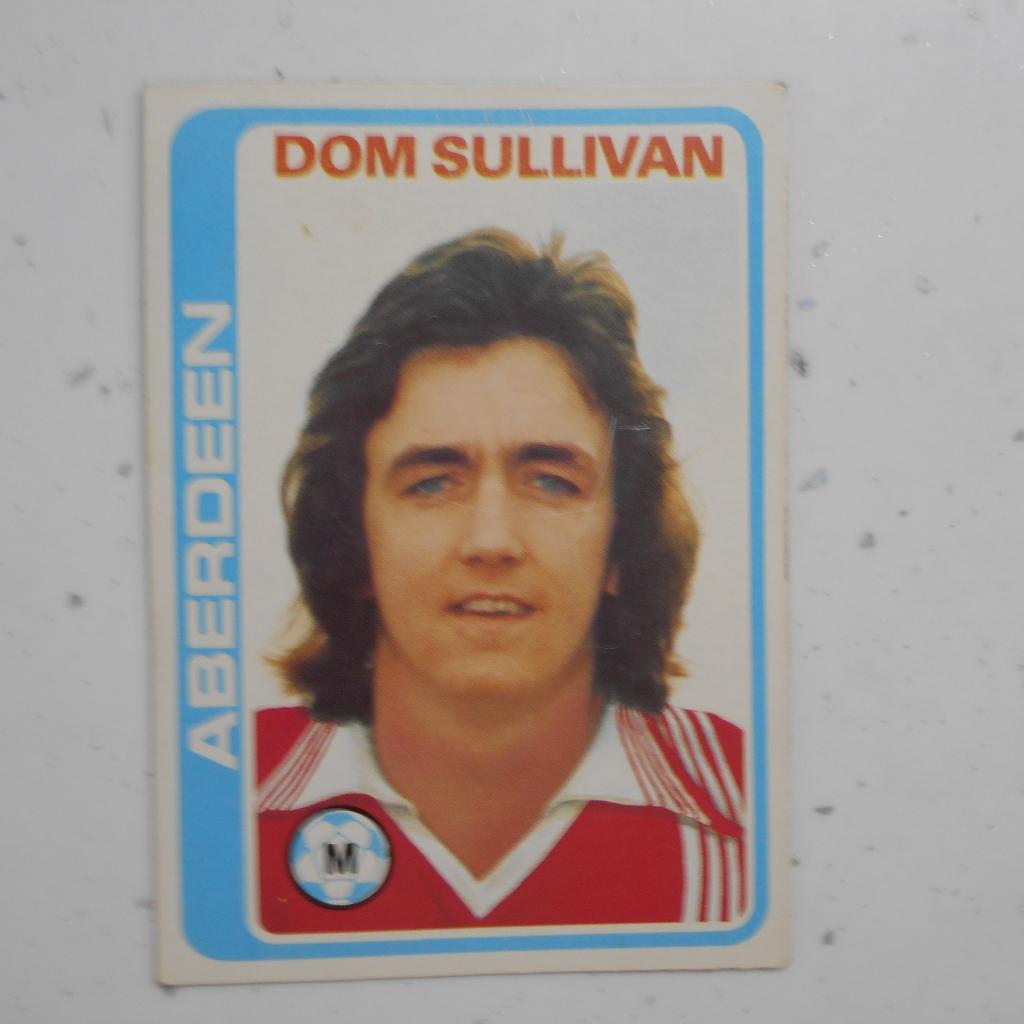 Aberdeen FC Dom Sullivan/ Дом Салливан Шотландия «Абердин» 1979