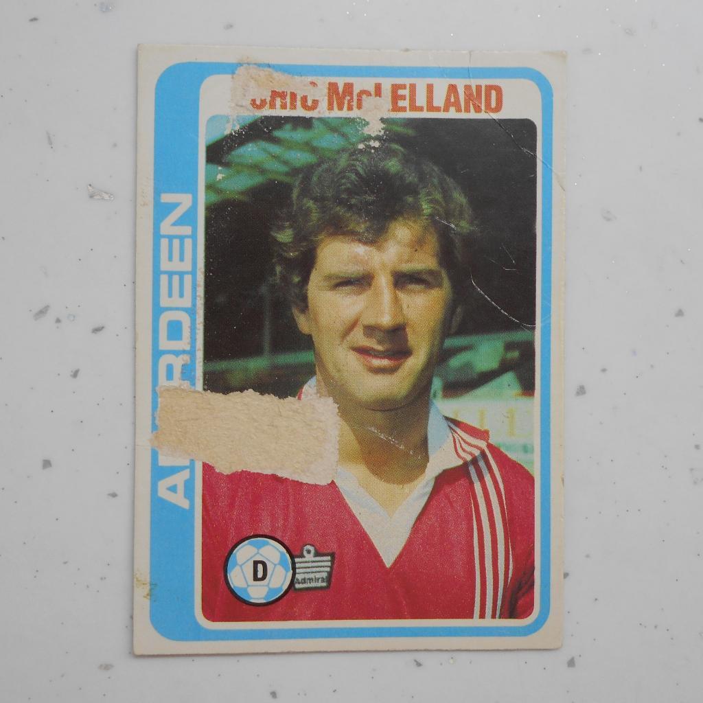 Aberdeen FC Chic McLelland/ Чик Маклелланд Шотландия «Абердин» 1979